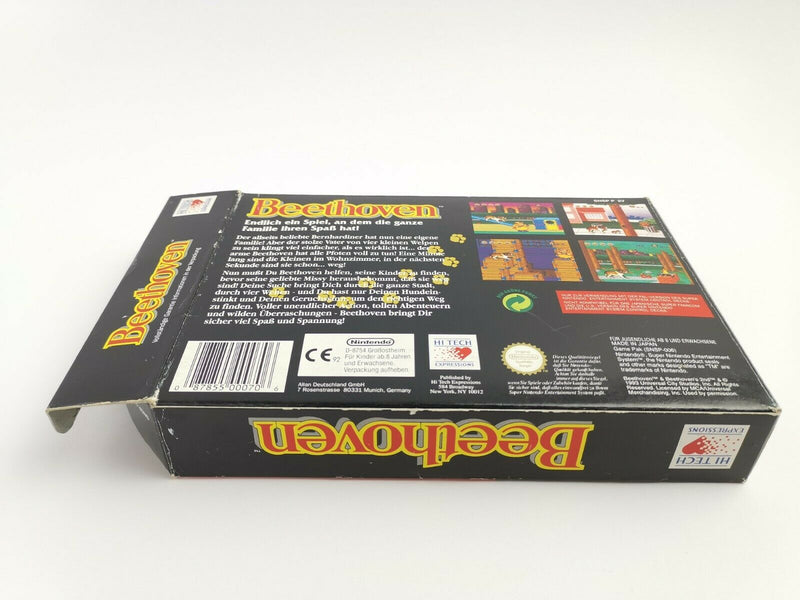 Super Nintendo Spiel " Beethoven The Ultimate Canine Caper! " Snes | Ovp | Pal