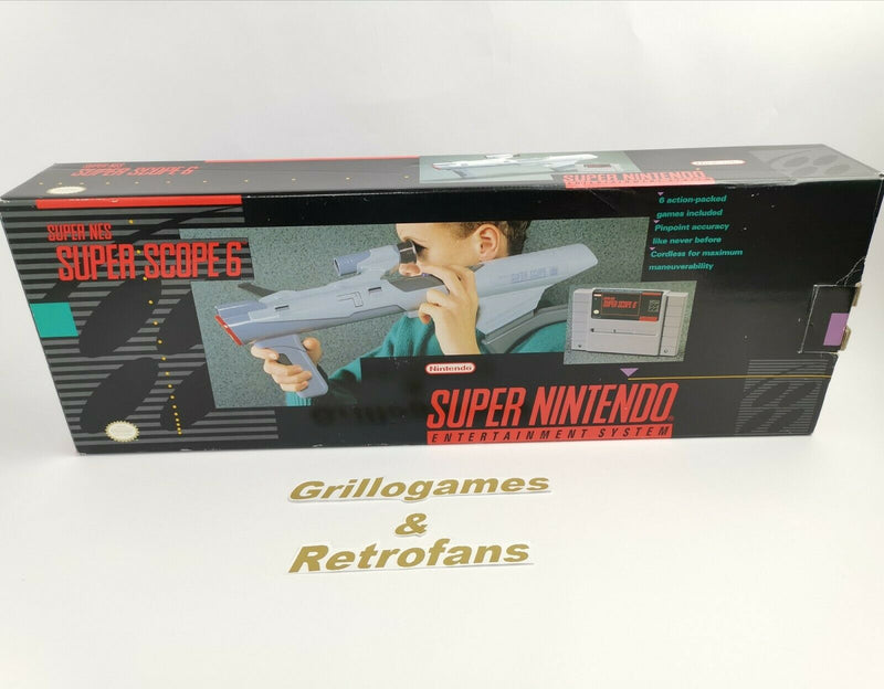 Super Nintendo Spiel " Super Nes Super Scope 6 " | Snes | Ovp | NTSC