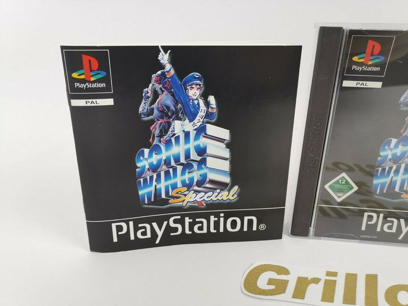 Sony Playstation 1 Spiel " Sonic Wings Special " | PS1 | Ovp