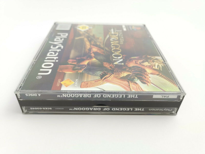 Sony Playstation 1 Game "The Legend of Dragoon + Strategy Guide" Ps1 | Pal |