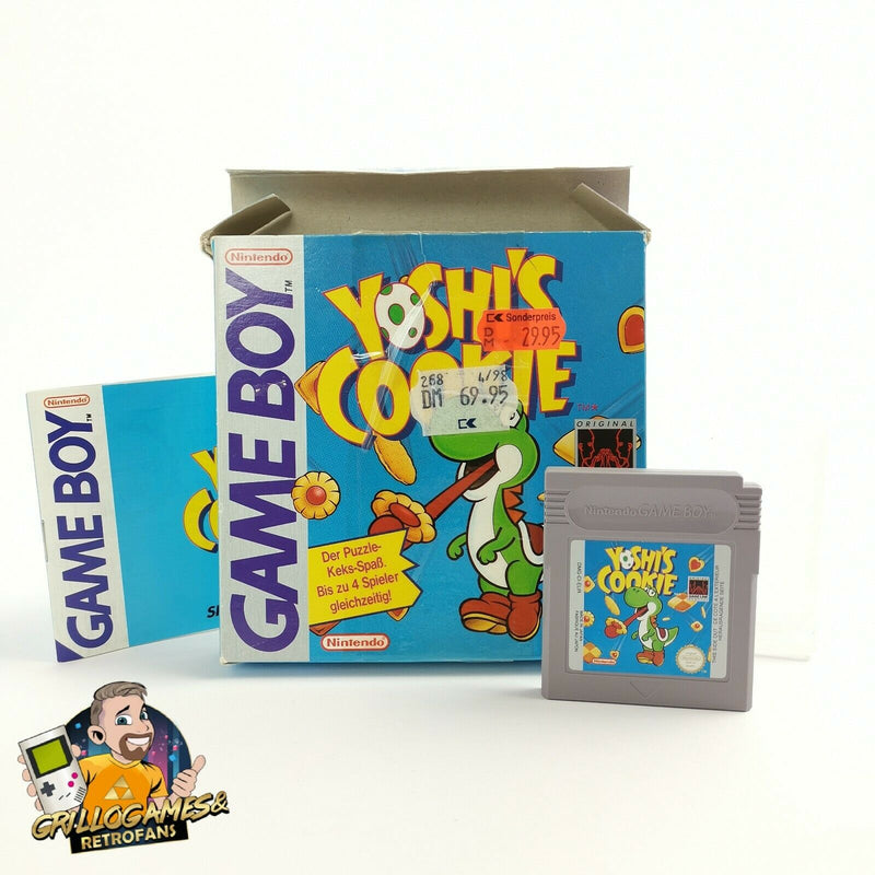 Nintendo Gameboy Classic Game "Yoshi's Cookie" Game Boy GB | Original packaging | PAL NOE [2]