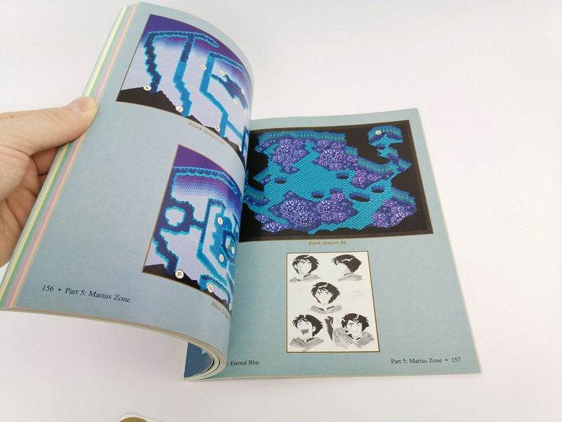 Sega CD Role Playing Game " Lunar  Eternal Blue The Official Strategy Guide "