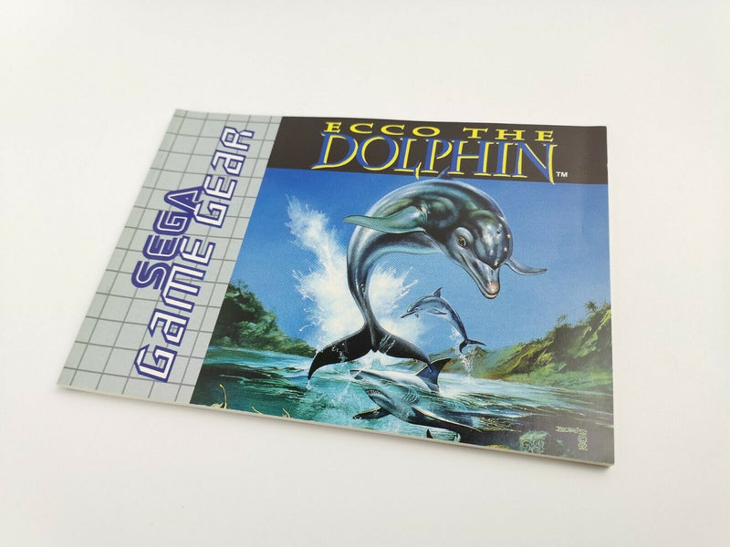 Sega Game Gear Spiel " Ecco The Dolphin " Pal | Ovp | GameGear