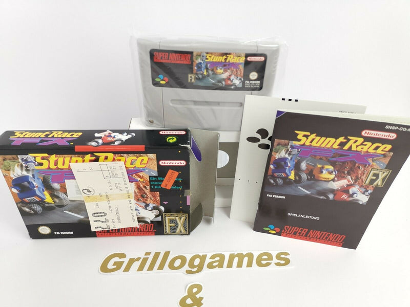 Super Nintendo Spiel | " Stunt Race FX " | Snes | Ovp