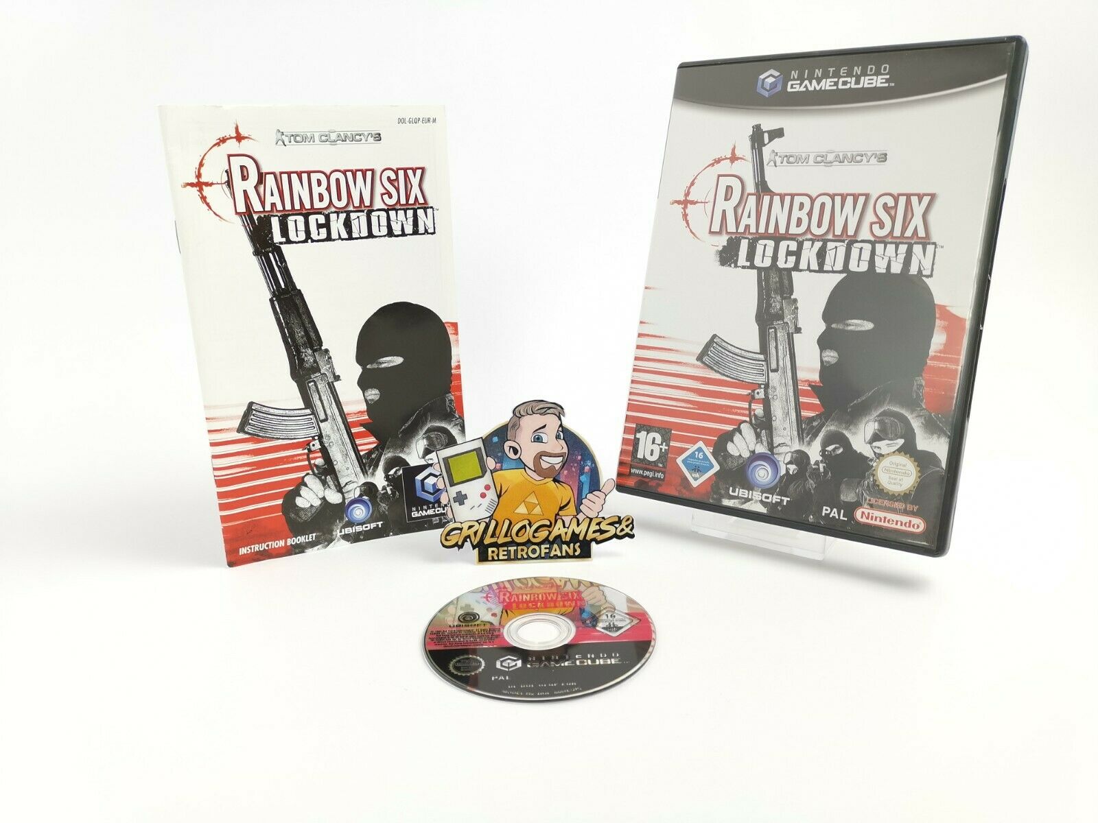 Nintendo Gamecube Spiel " Tom Clancys Rainbow Six Lockdown " Game Cube | OVP PAL