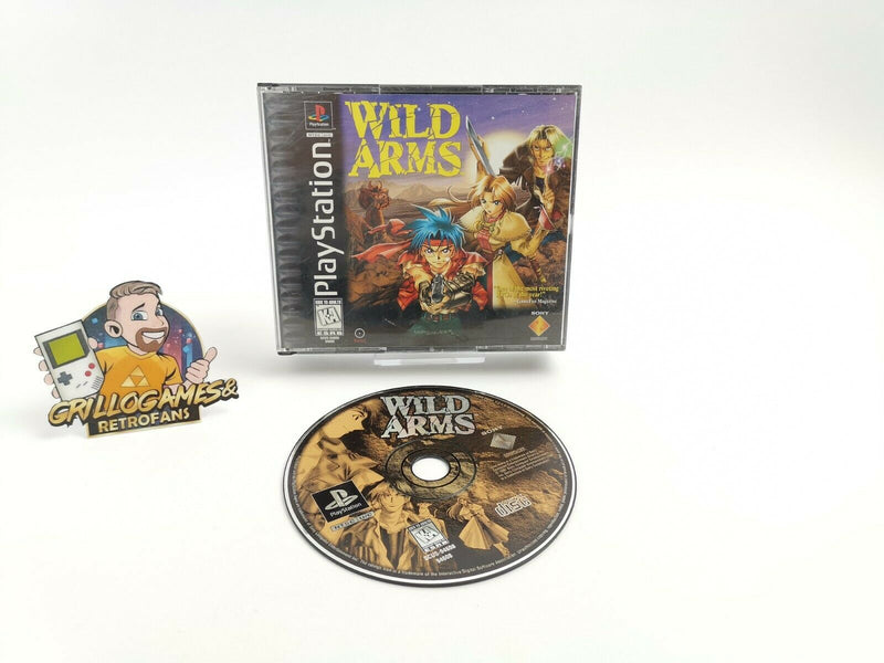 Sony Playstation 1 Spiel  Wild Arms  Ps1 Ovp NTSC