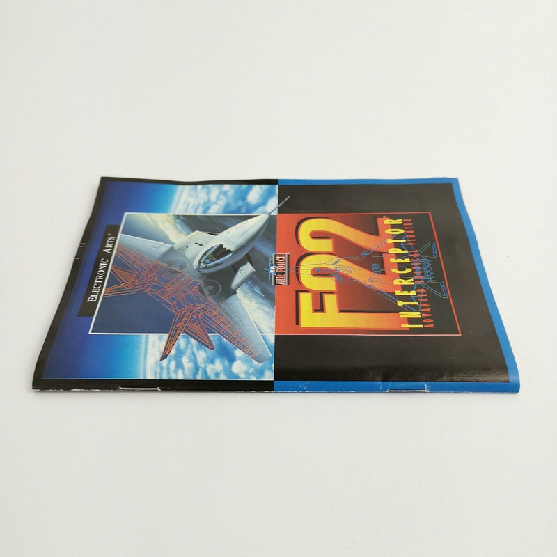 Sega Genesis Game "EA Air Force F22 Interceptor" MD Mega Drive USA | Original packaging