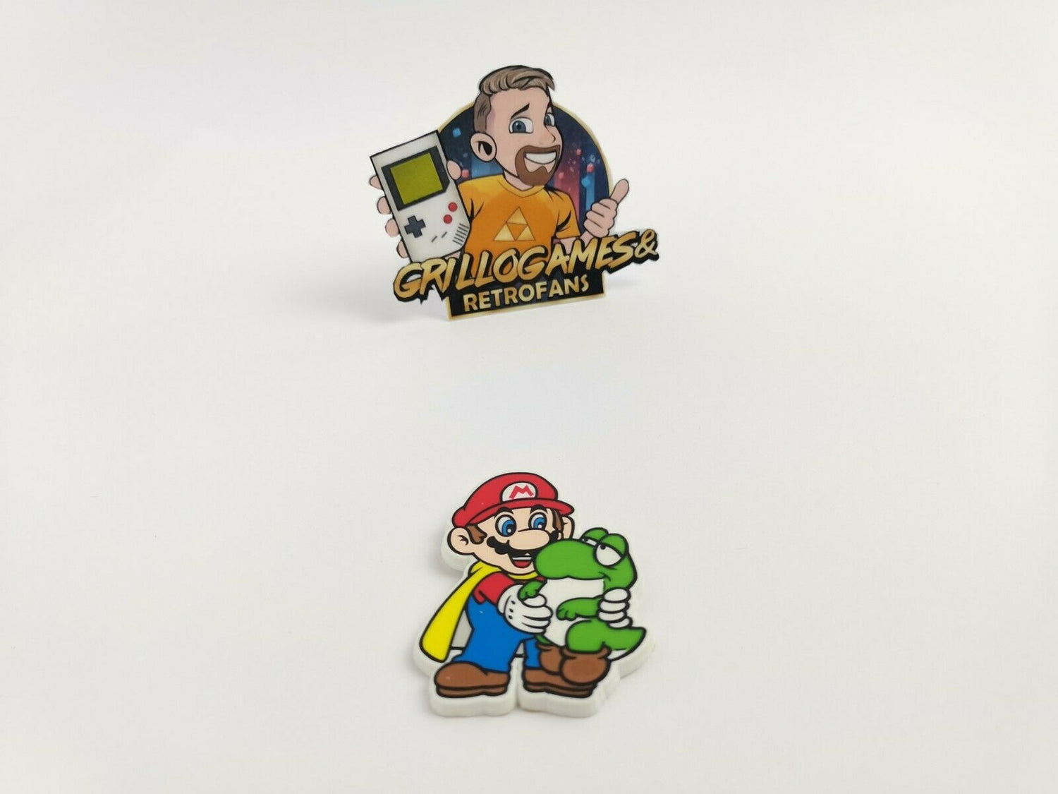 Nintendo Mario & Yoshi Lapel Pin | Pin | Badge 1995