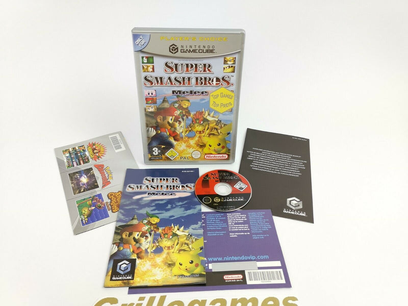 Nintendo Gamecube Spiel " Super Smash Bros. Melee " GC | Pal | Players Choice