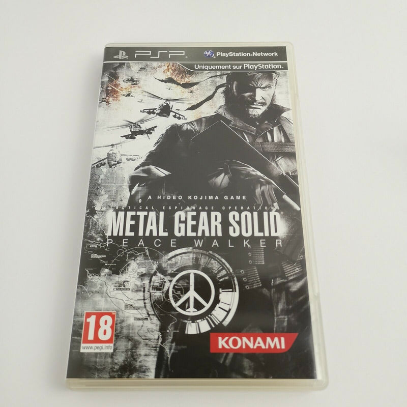 Sony Playstation Portable Spiel " Metal gear Solid Peace Walker " FR Version PSP