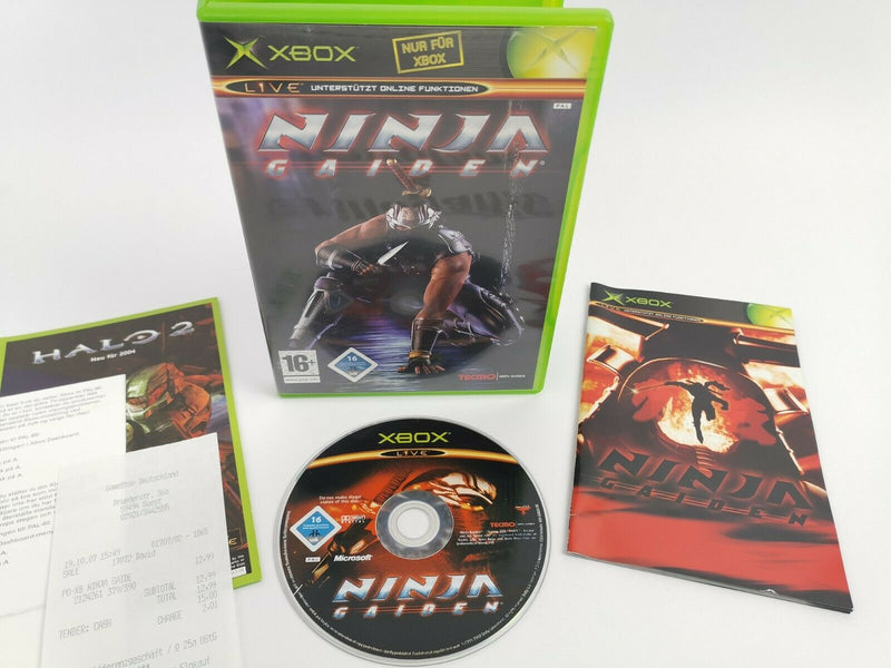 Microsoft Xbox Spiel " Ninja Gaiden " | Xbox Classic | Pal | Ovp