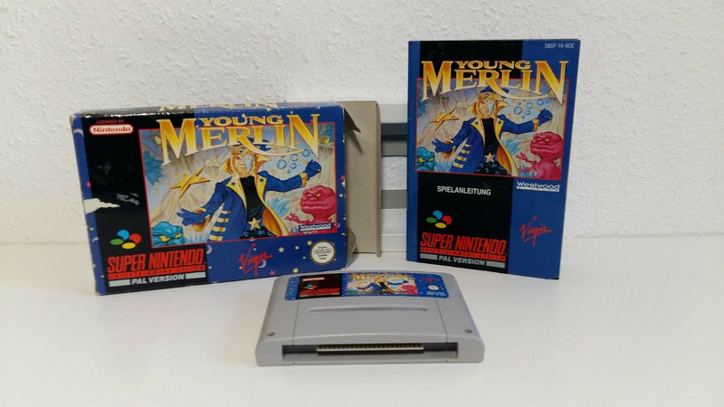 Super Nintendo Spiel " Young Merlin " / Snes