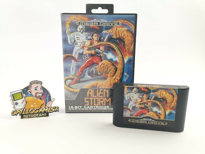 Sega Mega Drive Spiel " Alien Storm " | Pal | Ovp | MD