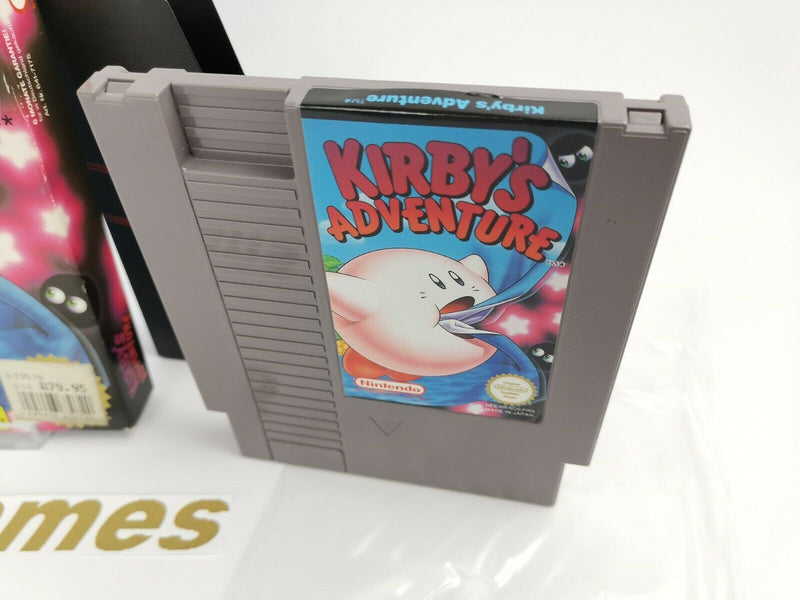 Nintendo Entertainment System game "Kirby's Adventure" | NES | Original packaging | Pal B