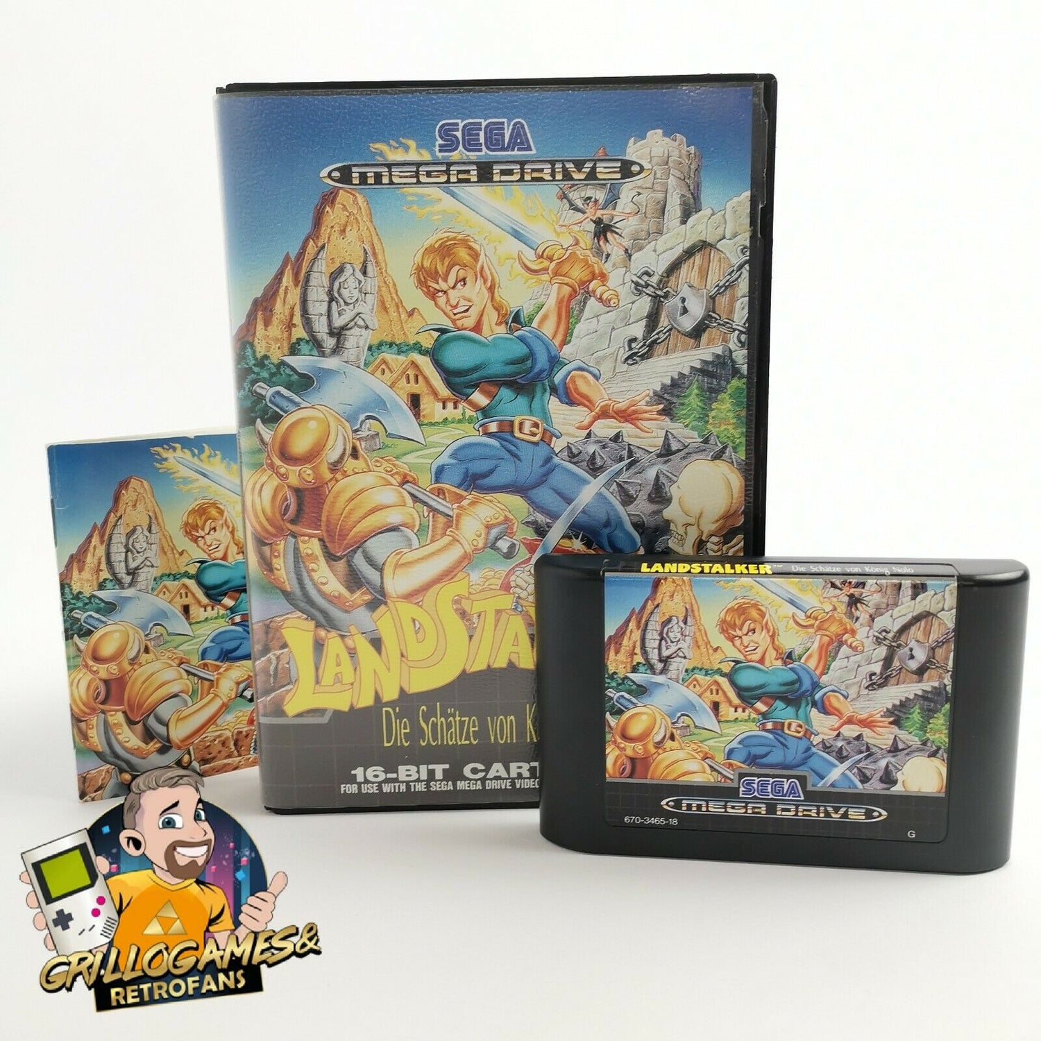 Sega Mega Drive Spiel 