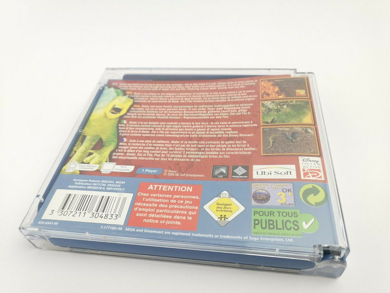 Sega Dreamcast game "Disney's Dinosaur" original packaging | DC | Pal