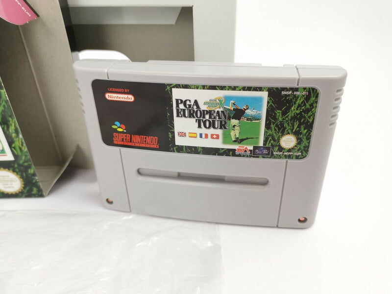 Super Nintendo Spiel " PGA European Tour " | Snes | Ovp | Pal | CIB