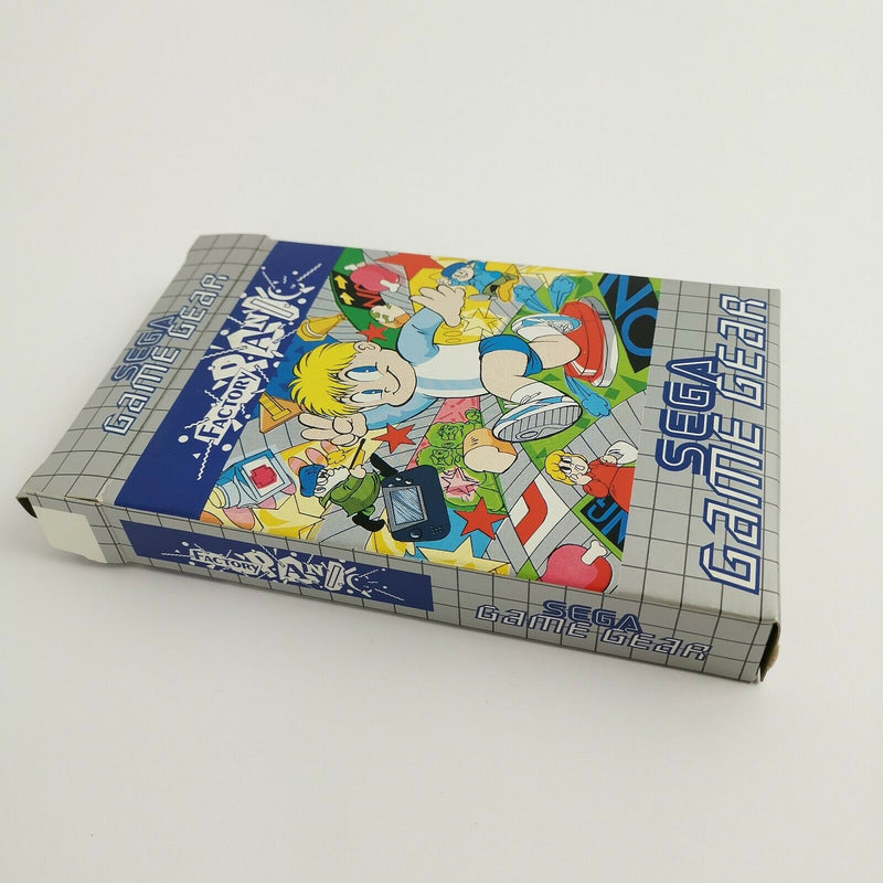 Sega Game Gear game "Factory Panic" GG GameGear Handheld | Original packaging | PAL