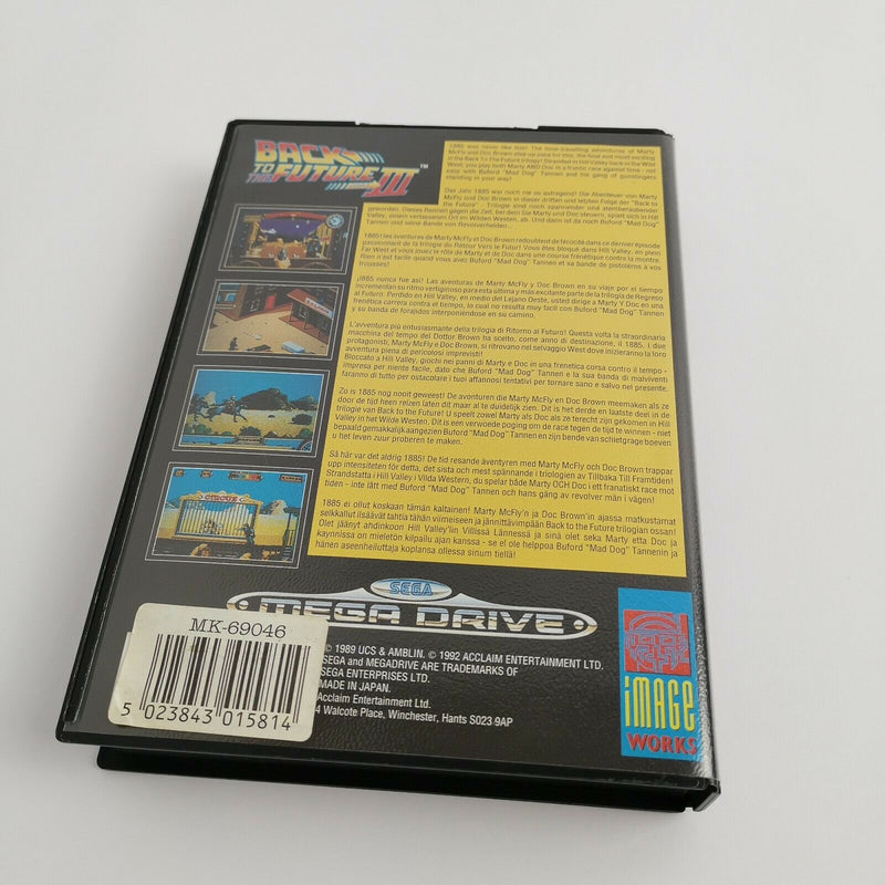Sega Mega Drive Spiel " Back to The Future Part III 3 " MD MegaDrive | OVP | PAL
