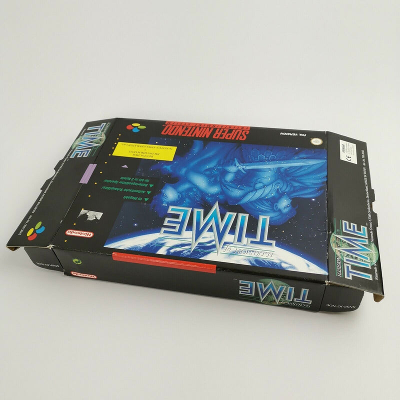 Super Nintendo game "Illusion of Time" SNES Big Box | Original packaging | German PAL version