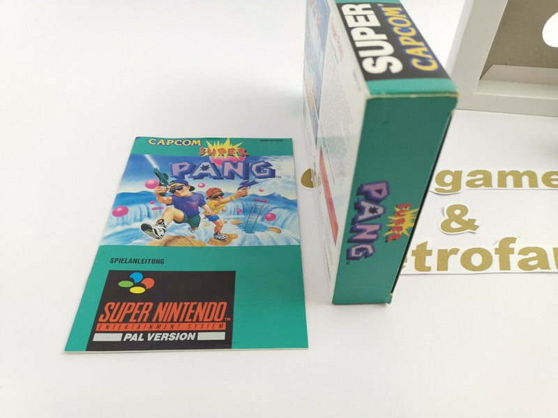 Super Nintendo Spiel " Super Pang " | Snes | Ovp | Pal | CIB