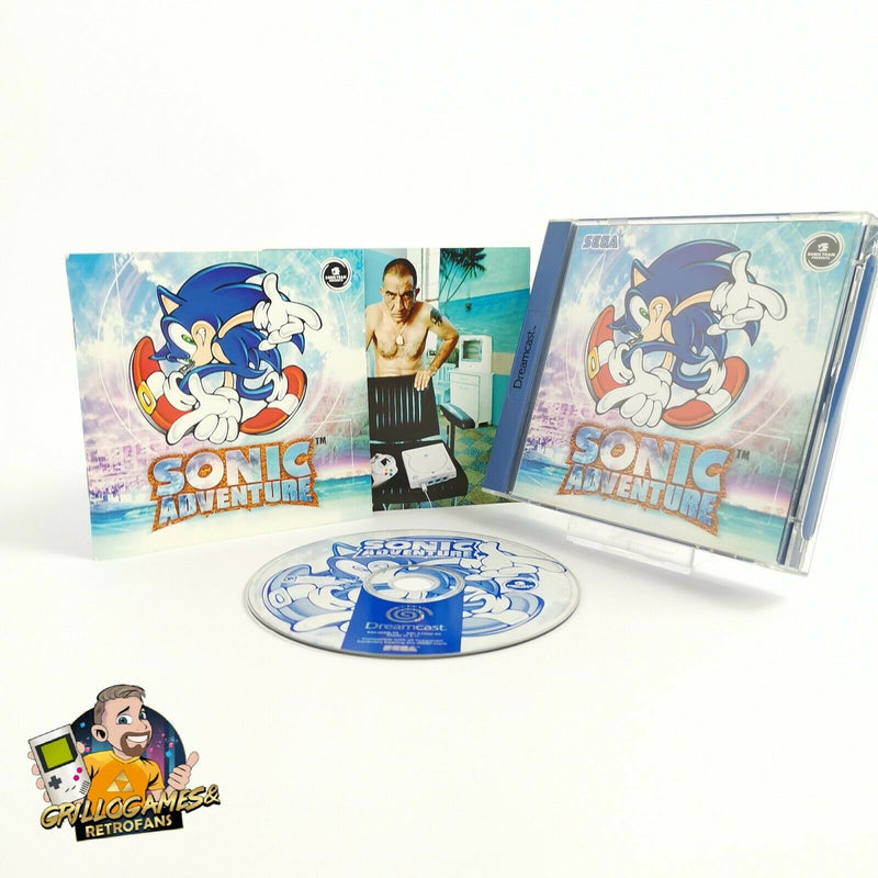 Sega Dreamcast Spiel " Sonic Adventure " DC | OVP | PAL | Sonic The Hedgehog