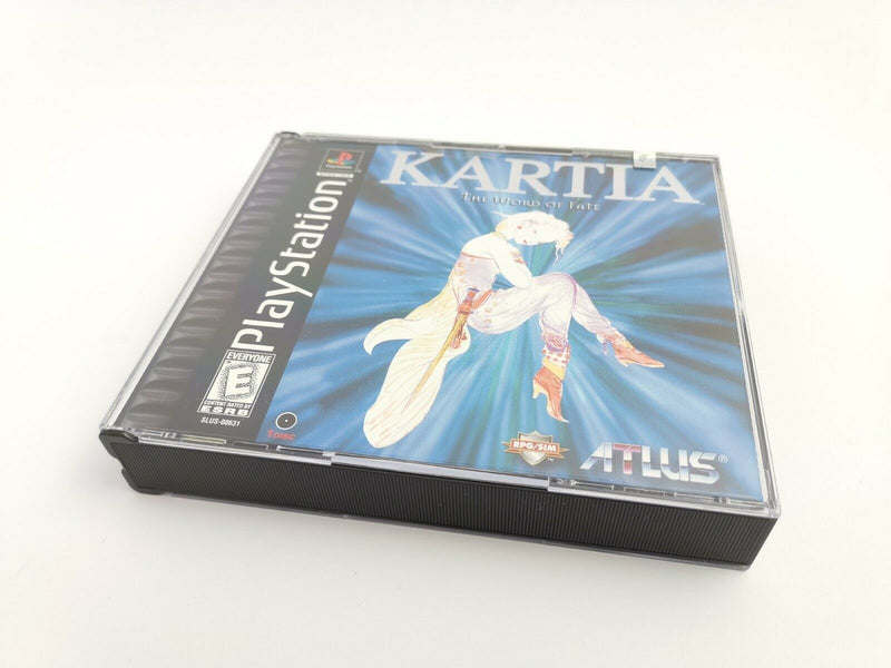 Sony Playstation 1 NTSC Game "Kartia The World of Fate" Ps1 | Sealed | New