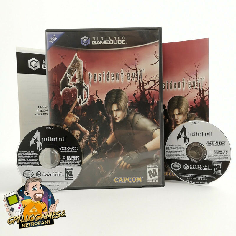 Nintendo Gamecube Spiel " Resident Evil 4 " GC GameCube | OVP | NTSC-U/C [2]