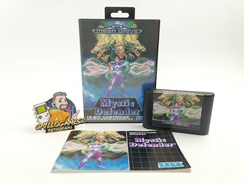 Sega Mega Drive game "Mystic Defender" Pal | Original packaging | MD Megadrive