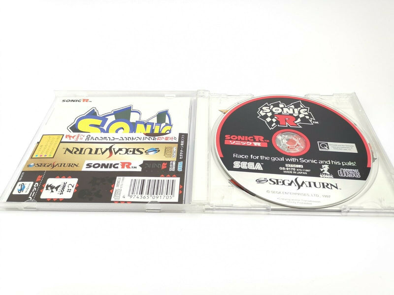 Sega Saturn Spiel " Sonic R " Japan | Ovp | jap. | SegaSaturn