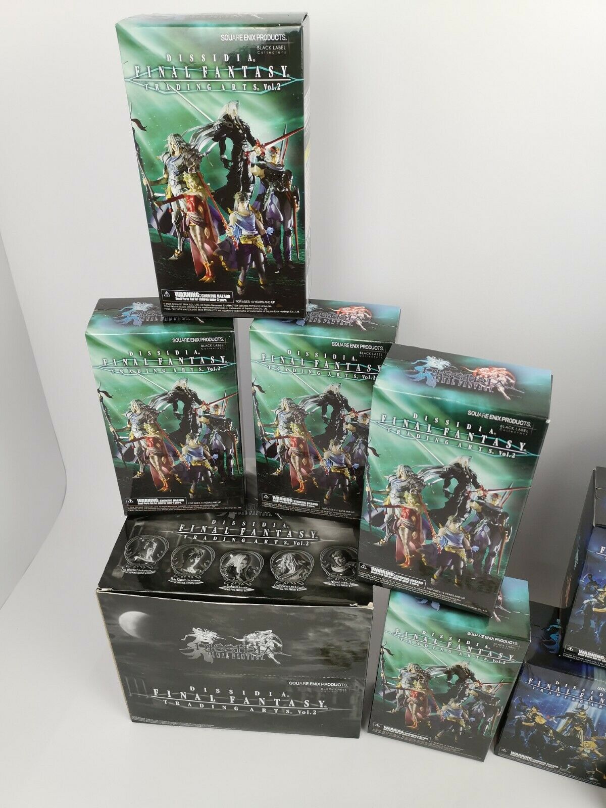 " Dissidia Final Fantasy Trading Arts Vol. 1 & Vol. 2 NEU & Unbenutzt