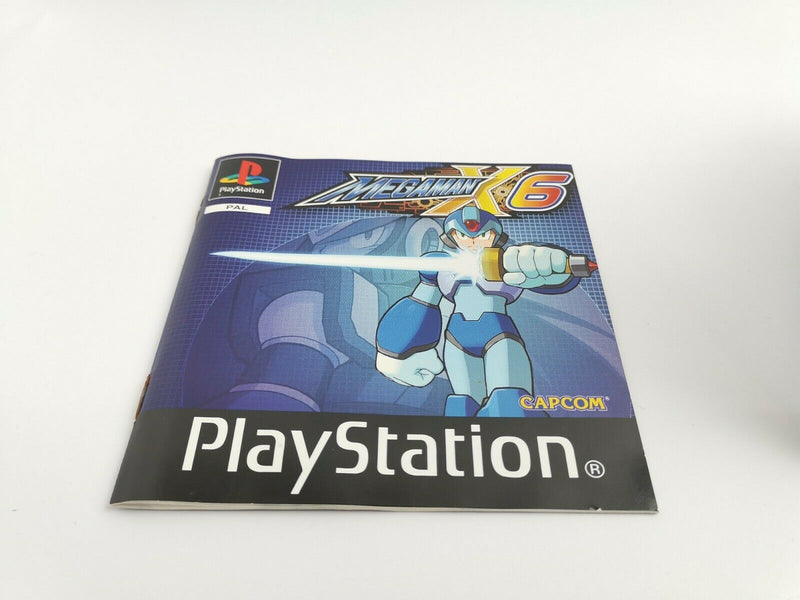 Sony Playstation 1 Spiel " Megaman X6 " PSX | Ps One | Ovp | Pal | Mega man