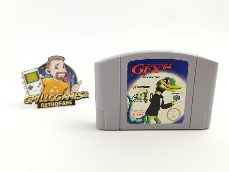 Nintendo 64 game "Gex 64 Enter The Gecko" N64 | Module | PAL EUR