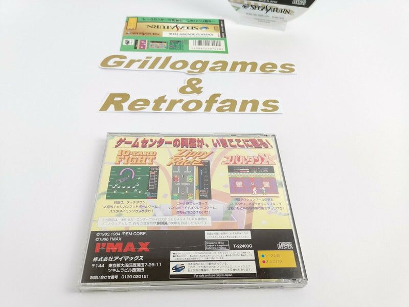 Sega Saturn Spiel " Irem Arcade Classics " | Ntsc-J | Ovp | Ss