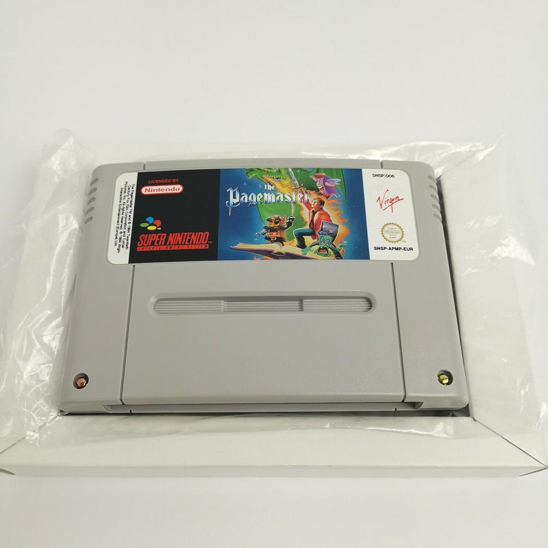 Super Nintendo Spiel " The Pagemaster " SNES | OVP | PAL EUR