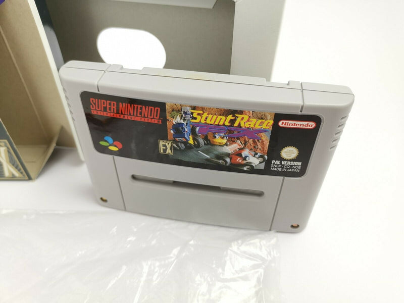 Super Nintendo Spiel " Stunt Race FX " Snes | Ovp | Pal | CIB |