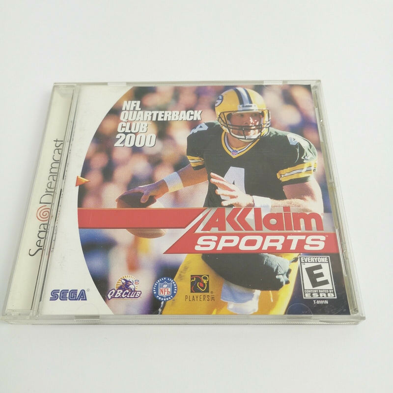 Sega Dreamcast game "NFL Quarterback Club 2000" DC | Original packaging | NTSC-U/C USA Sports