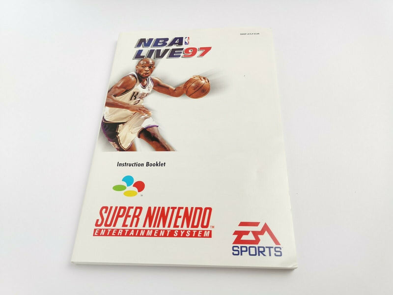 Super Nintendo Spiel " NBA Live 97 " SNES | Ovp | Pal | EUR Basketball