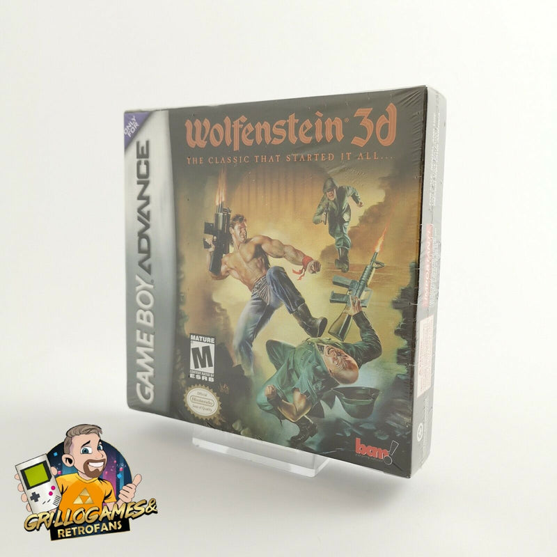 Nintendo Gameboy Advance Game " Wolfenstein 3D " NTSC-U/C USA | NEW NEW SEALED