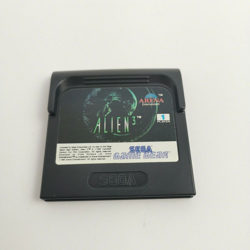 Sega Game Gear game "Alien 3" GameGear | Module cartridge | PAL