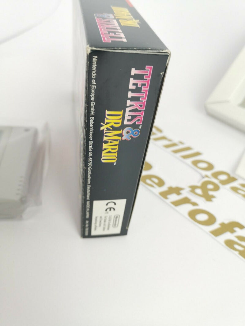 Super Nintendo Spiel | " TETRIS & DR. MARIO " | Snes | Ovp