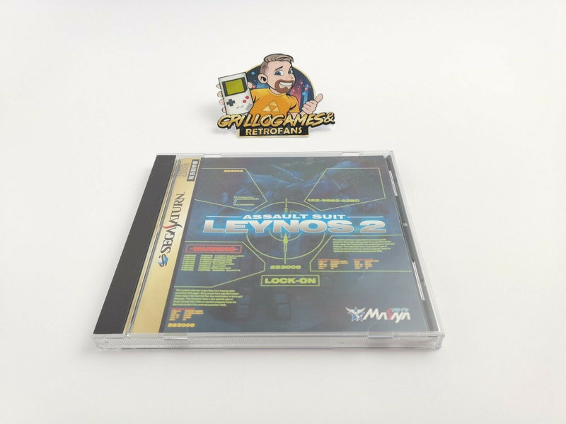 Sega Saturn game "Assault Suit Leynos2" original packaging | NTSC-J | Segasaturn
