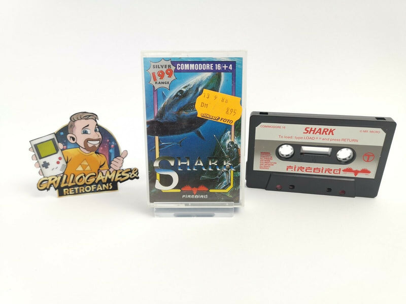 Commodore C16 / Plus 4 Spiel " Shark " Commodore-16
