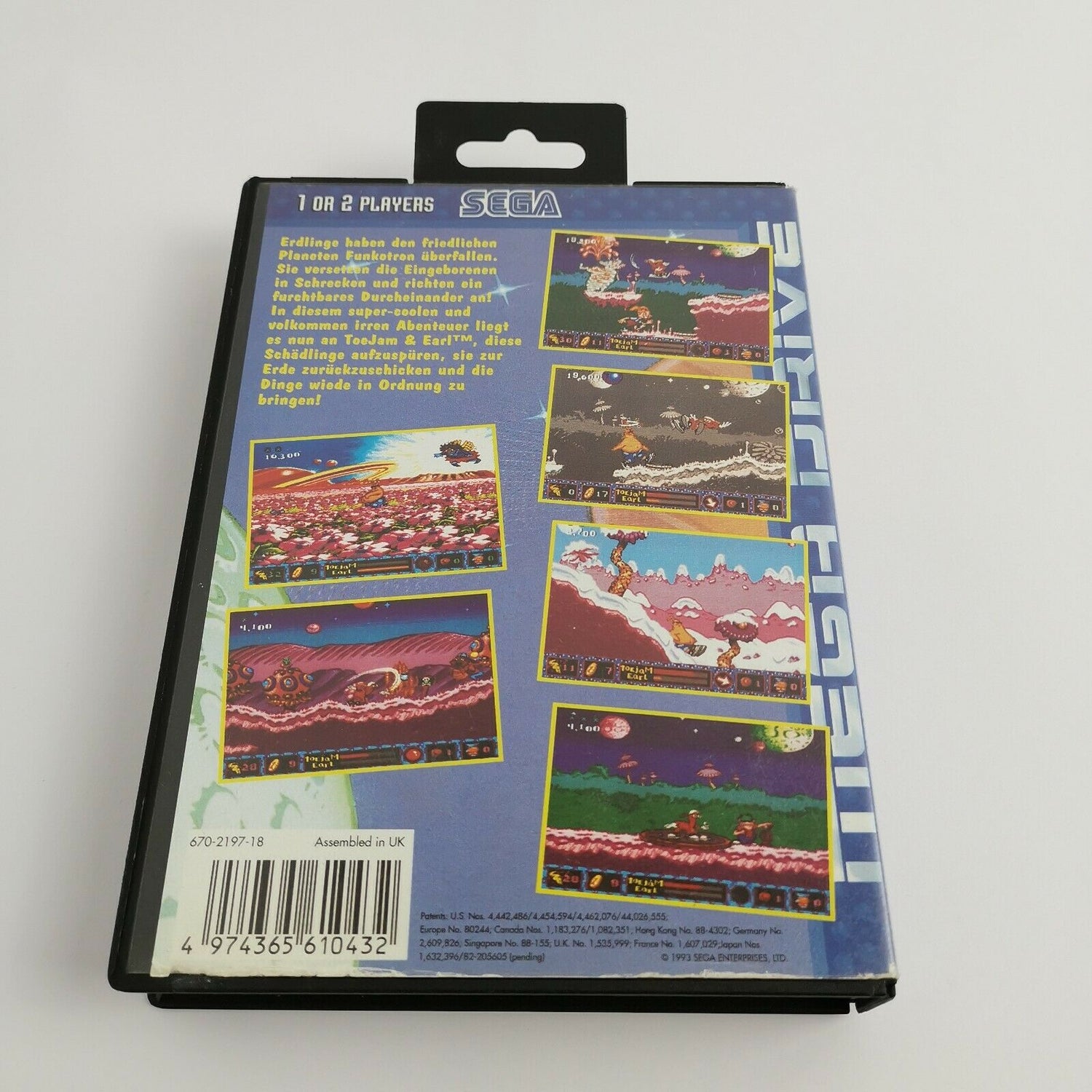 Sega Mega Drive Spiel 