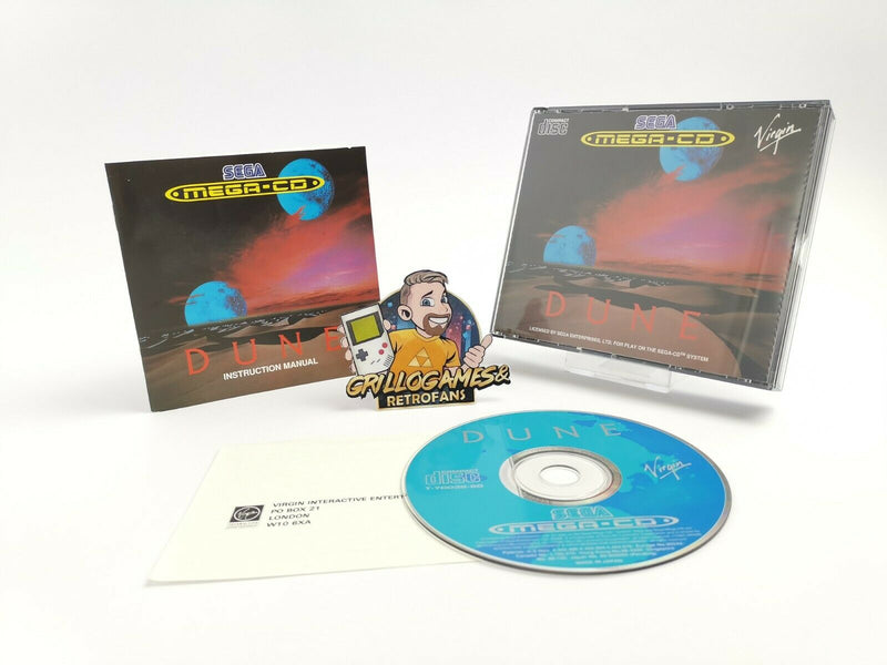 Sega Mega CD game "DUNE" MegaCD | MC | Original packaging | Pal