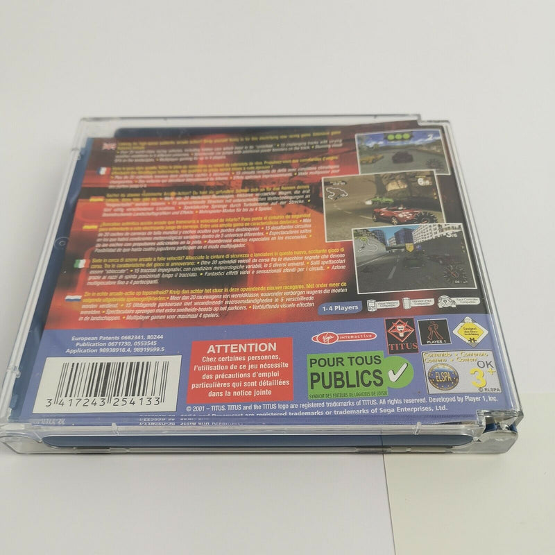 Sega Dreamcast game "EOS Exhibition of Speed" DC | Original packaging | PAL Titus
