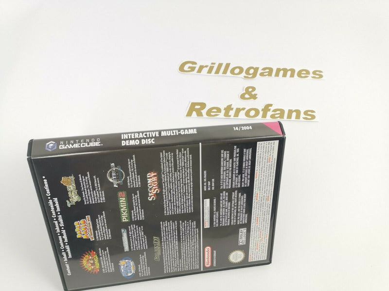 Nintendo Gamecube game "Interactive Multi-Game Demo Disk November 2004" Original packaging