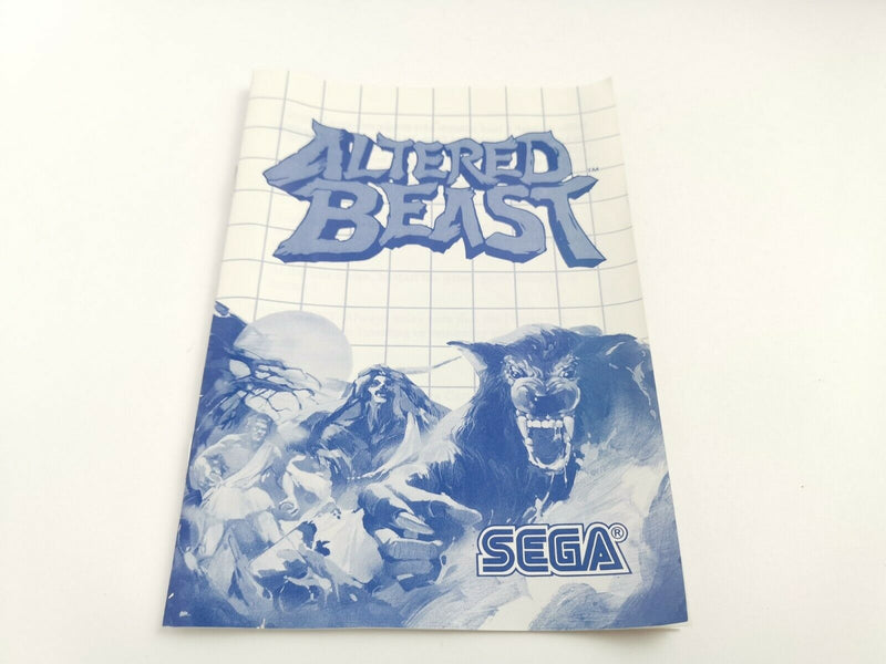 Sega Master System Spiel " Altered Beast " Ovp | Pal | MS