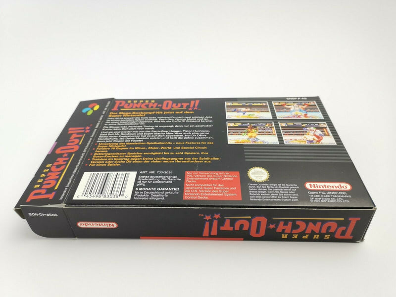 Super Nintendo Spiel " Super Punch Out " Snes | Ovp | Pal | NOE Super-Punch Out!