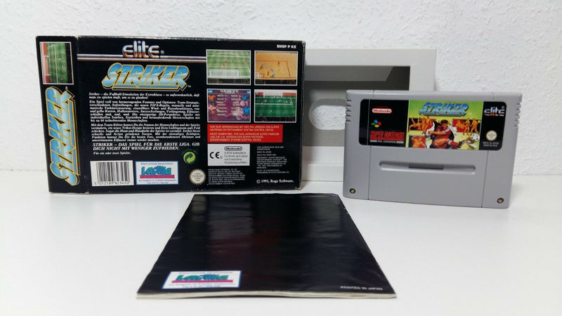 Super Nintendo Spiel " Striker " | Snes | OVP Fußball